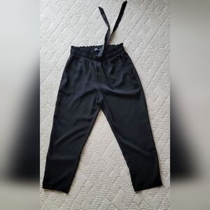 Womens Zara Black Cropped Pants -  Size M